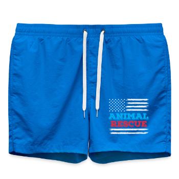 Refuge bénévole American Flag Animal Rescue - Short de bain - cobalt blue - Devant