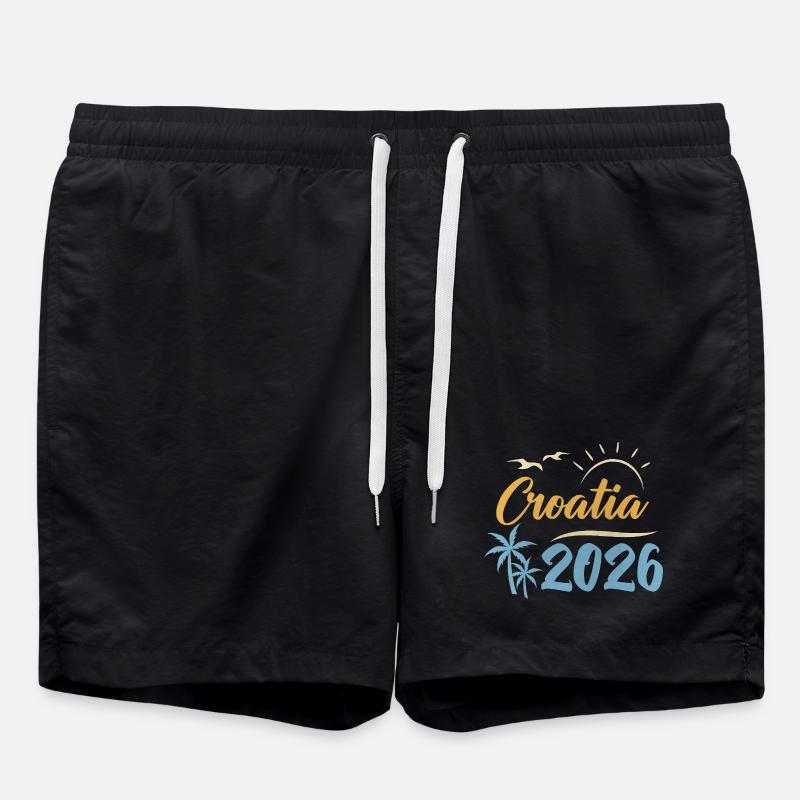 Croatia 2026 - Swim Trunks - black