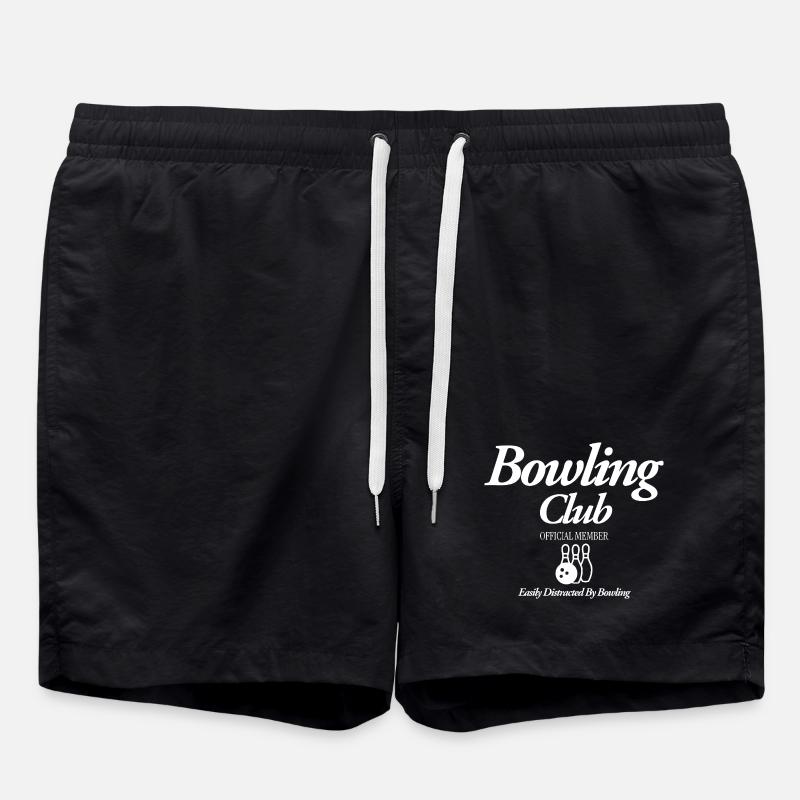 Bowling Club - Short de bain - noir