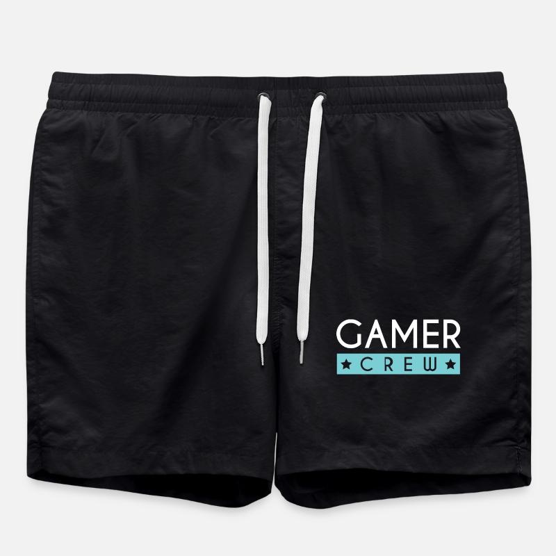 Gamer Crew - Swim Trunks - black