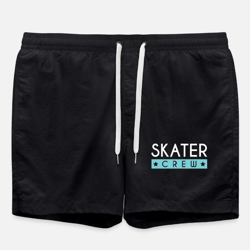 Skater Crew - Swim Trunks - black