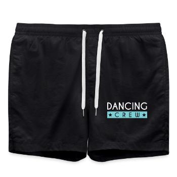 Équipe de danse - Short de bain - noir - Devant - AI Model Male 185 light (185cm)