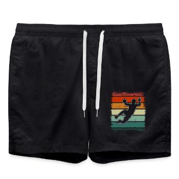 Handball Handballeur - Short de bain - noir - Devant - AI Model Male 185 light (185cm)