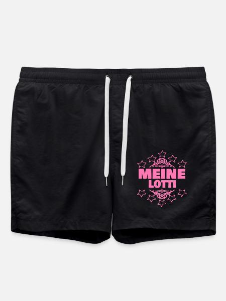 Mädchen Lotti - Badeshorts - Schwarz