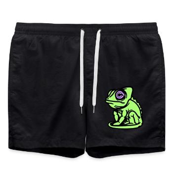 Chameleon - Swim Trunks - black - Front - AI Model Male 185 light (185cm)