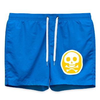 Crâne et os - Short de bain - cobalt blue - Devant