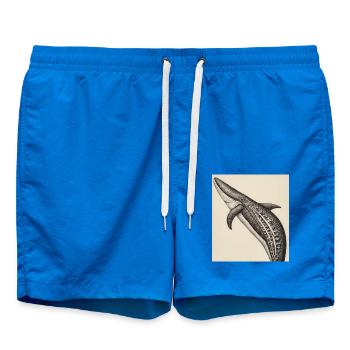 Anatomie de la baleine - Short de bain - cobalt blue - Devant