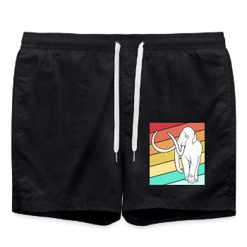 Mammouth - Short de bain - noir - Devant - AI Model Male 185 light (185cm)