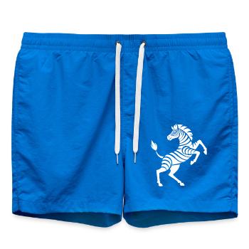 Sabots de zèbre haute œuvre d’art silhouette - Short de bain - cobalt blue - Devant