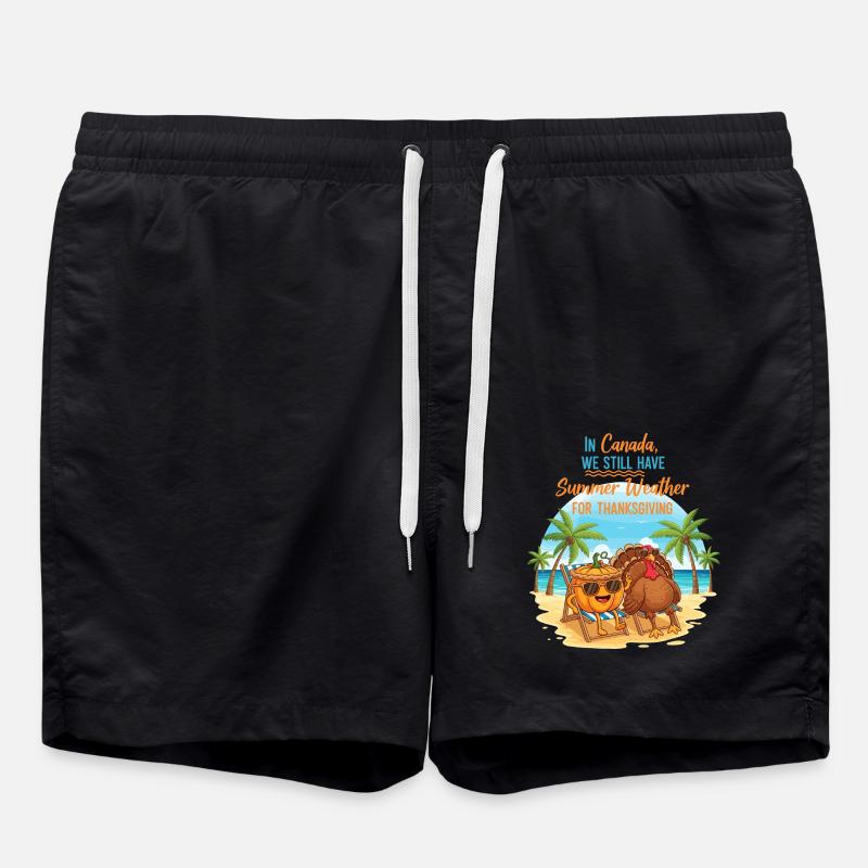 Summer in Canada - Swim Trunks - black