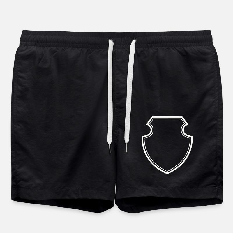 Armoiries vides - Short de bain - noir