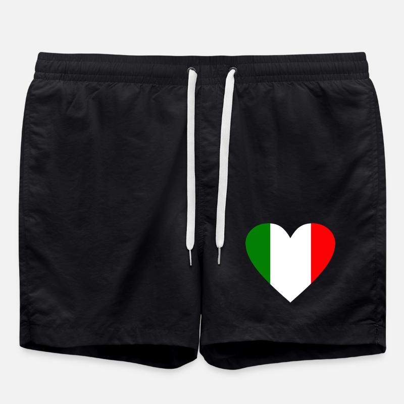 Italie - Short de bain - noir