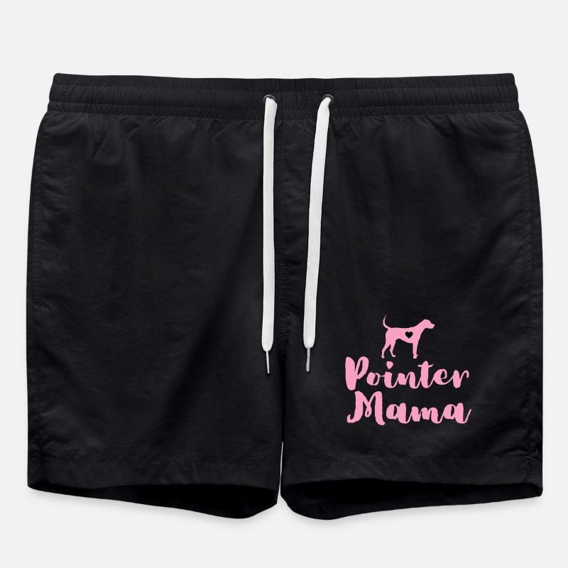 Allemand Pointer Maman Pointer Mama - Short de bain - noir