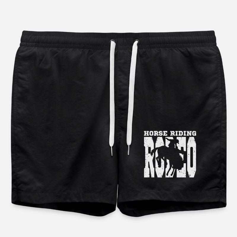 Cavaliers de rodéo - Short de bain - noir