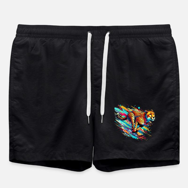Gepard - Badeshorts - Schwarz