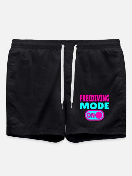 Mode apnée ACTIVÉ - Plongeur - Short de bain - noir