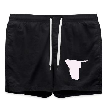 Nambia Silhouette - Swim Trunks - black - Front - AI Model Male 185 light (185cm)