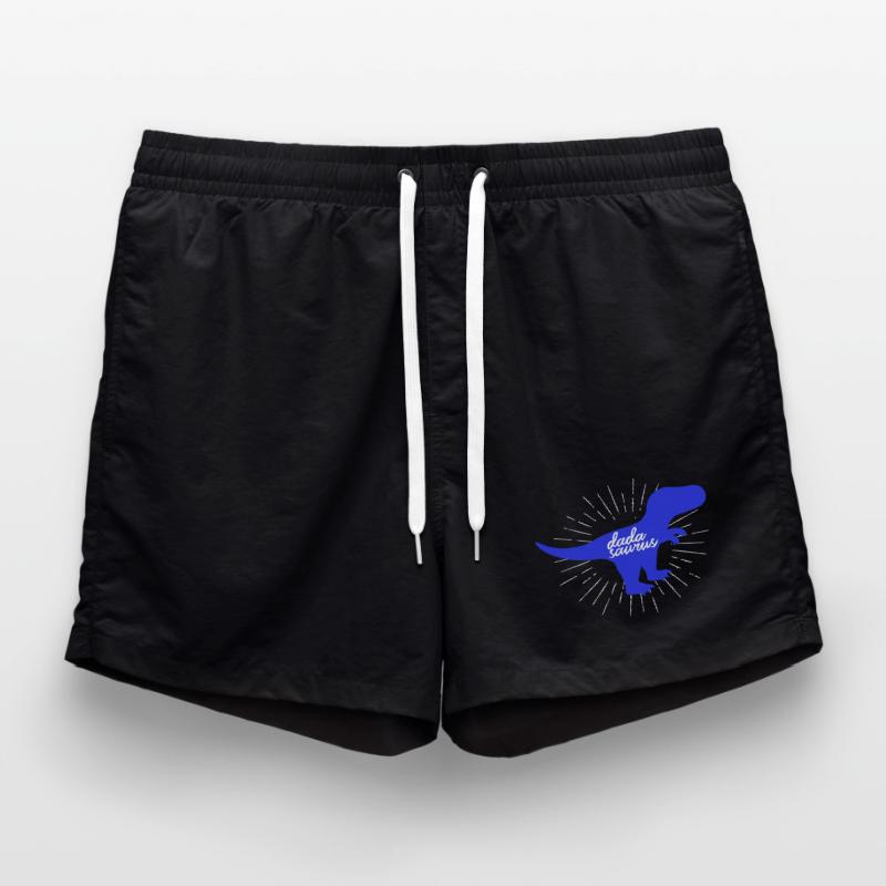 Dadasaurus Dadasaurus Daddy Dinosaur T-Rex Short de bain