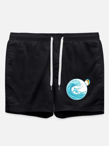 Yachtsurf Ocean Wave - Sports nautiques extrêmes - Short de bain - noir
