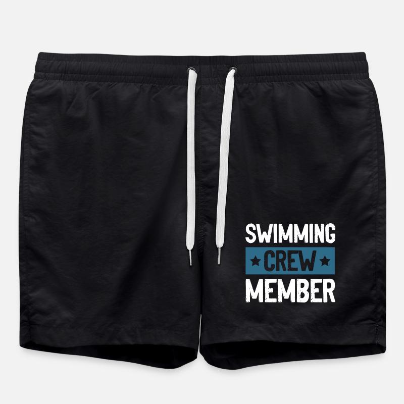 Swimming Crew - Badeshorts - Schwarz