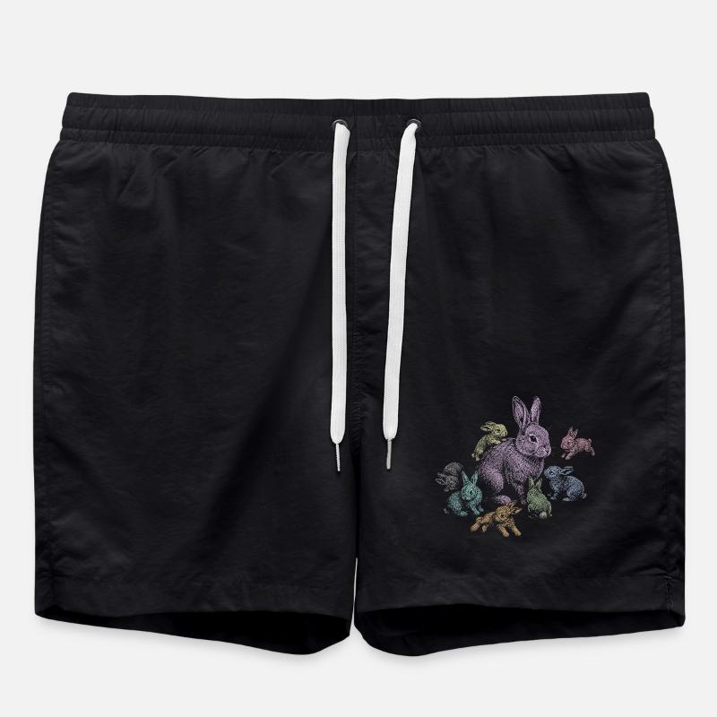 Rabbit - Swim Trunks - black