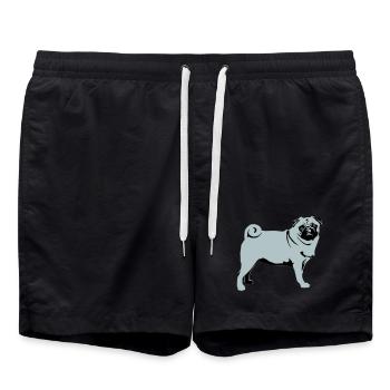 Carlin - Short de bain - noir - Devant - AI Model Male 185 light (185cm)
