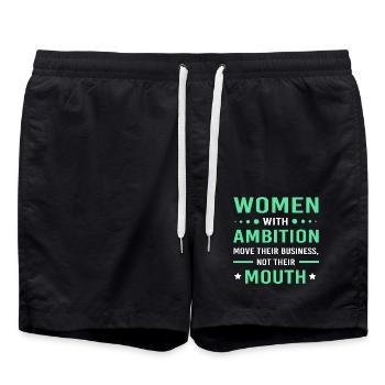 Entrepreneur - Short de bain - noir - Devant - AI Model Male 185 light (185cm)