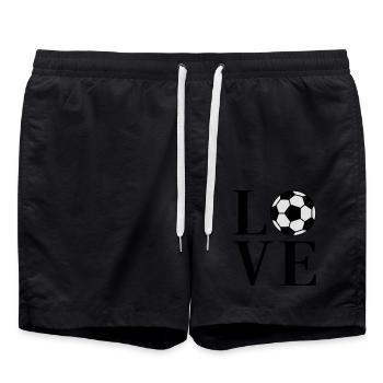 Football - Short de bain - noir - Devant - AI Model Male 185 light (185cm)