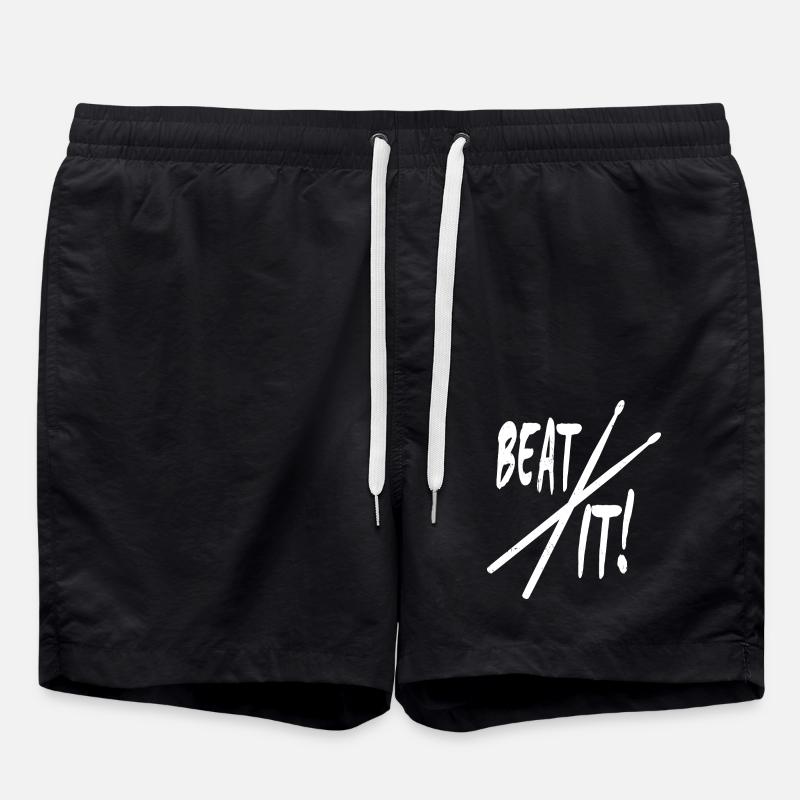 Beat it! Drumsticks - Swim Trunks - black