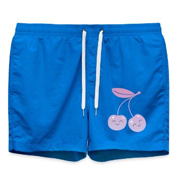 Kirschen Kawaii - Badeshorts - Cobalt blue - Vorne
