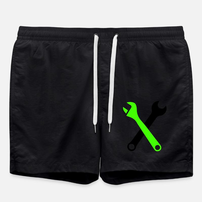 Clé à outils 1 - Short de bain - noir