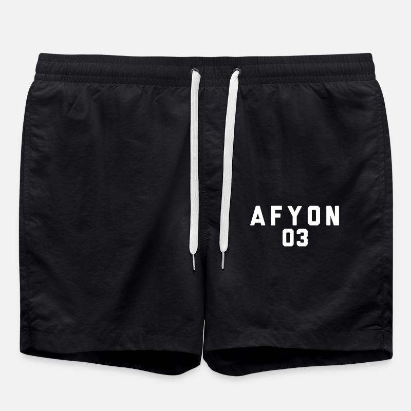 Afyon - Swim Trunks - black