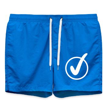 crochet - Short de bain - cobalt blue - Devant