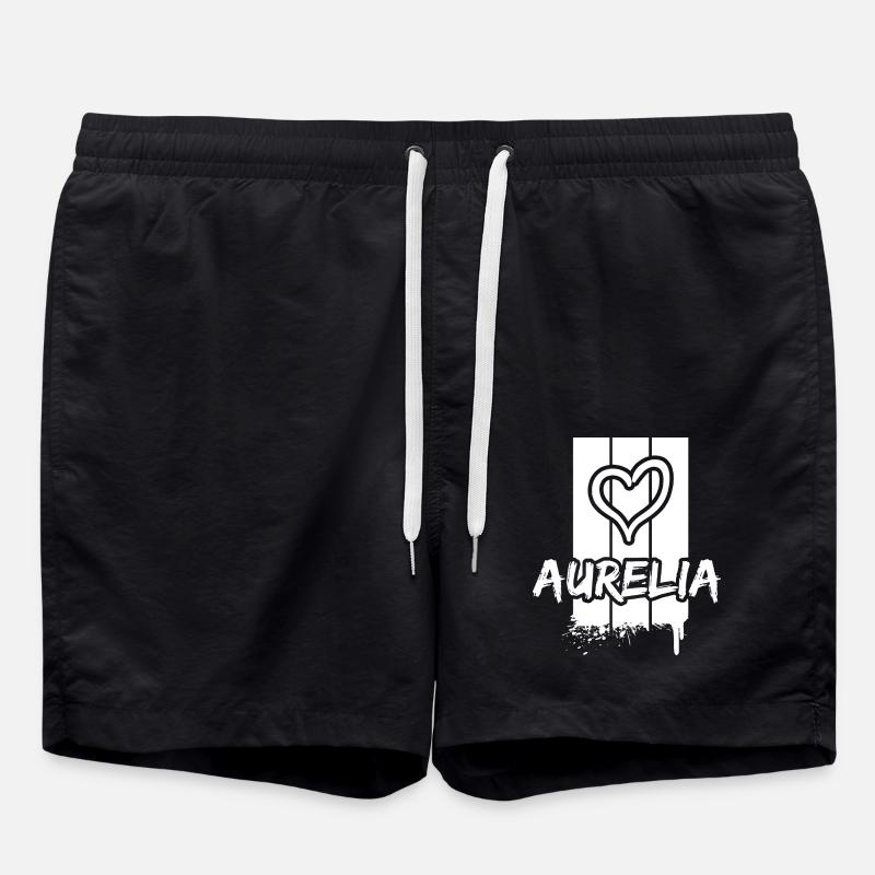 Aurelia Aurelia - Swim Trunks - black