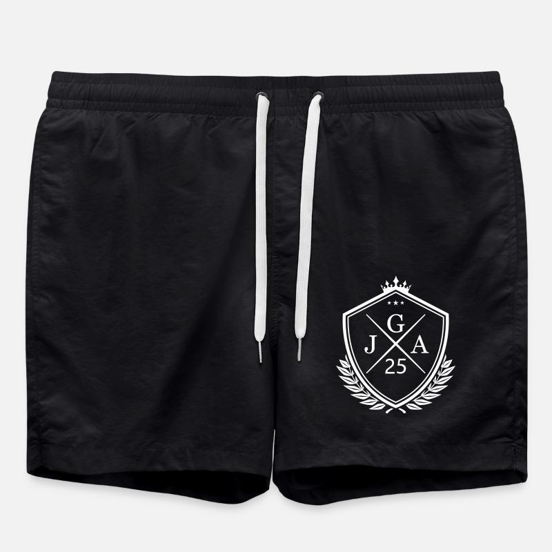 jga 25 - Badeshorts - Schwarz