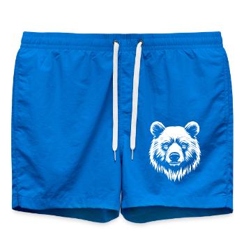 Ours Grizzli Ours brun - Short de bain - cobalt blue - Devant
