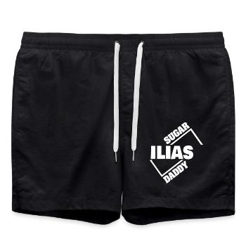 Don pour l’Iliade - Short de bain - noir - Devant - AI Model Male 185 light (185cm)