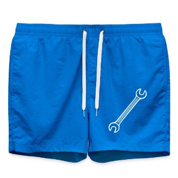Schraubenschlüssel - Badeshorts - Cobalt blue - Vorne