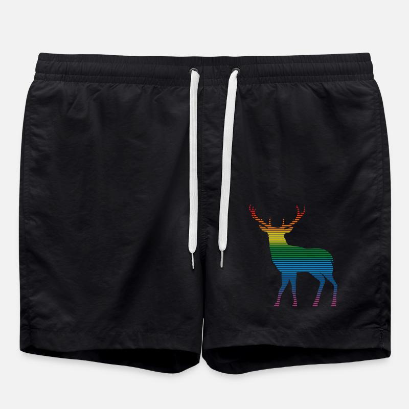 Cerf - Short de bain - noir