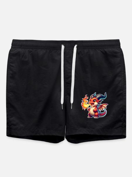 Dragon - Short de bain - noir
