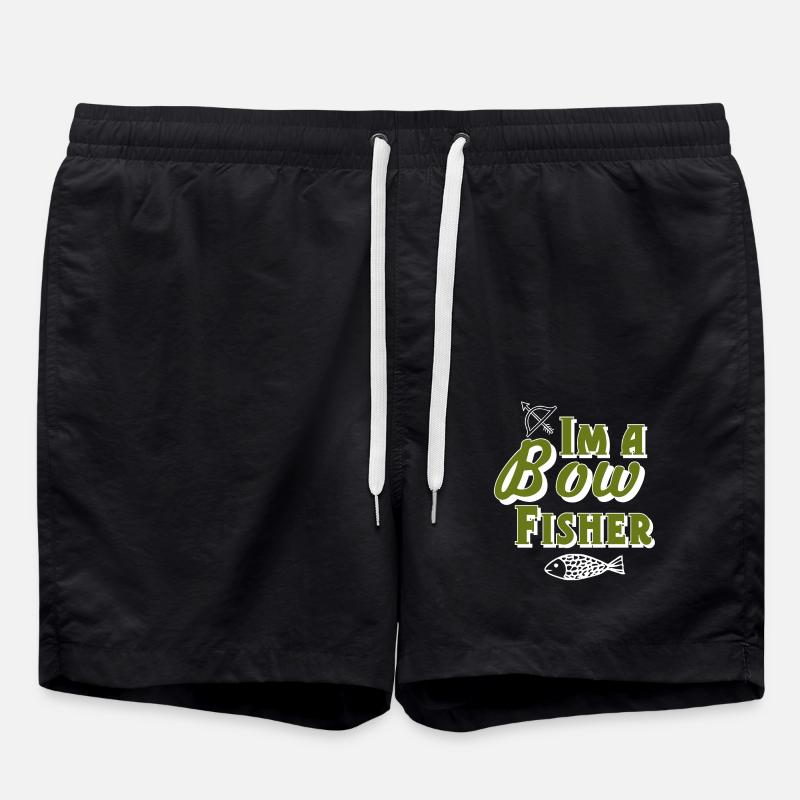 Bowfishing - Swim Trunks - black