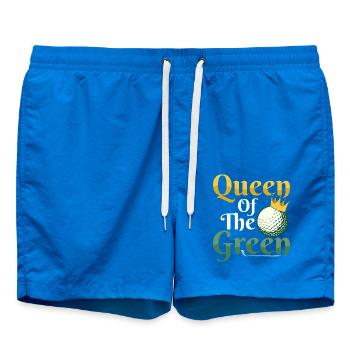 Reine Du Vert Golf Golf Golfeur - Short de bain - cobalt blue - Devant