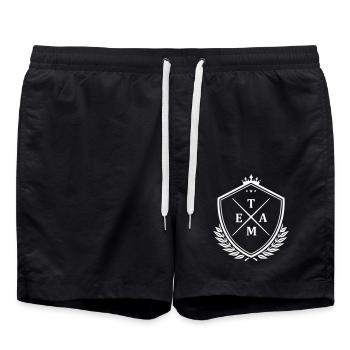 Écusson de l’équipe - Short de bain - noir - Devant - AI Model Male 185 light (185cm)