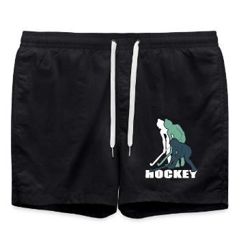 Hockey Hockey-fille Hockey sur gazon Club de hockey - Short de bain - noir - Devant - AI Model Male 185 light (185cm)