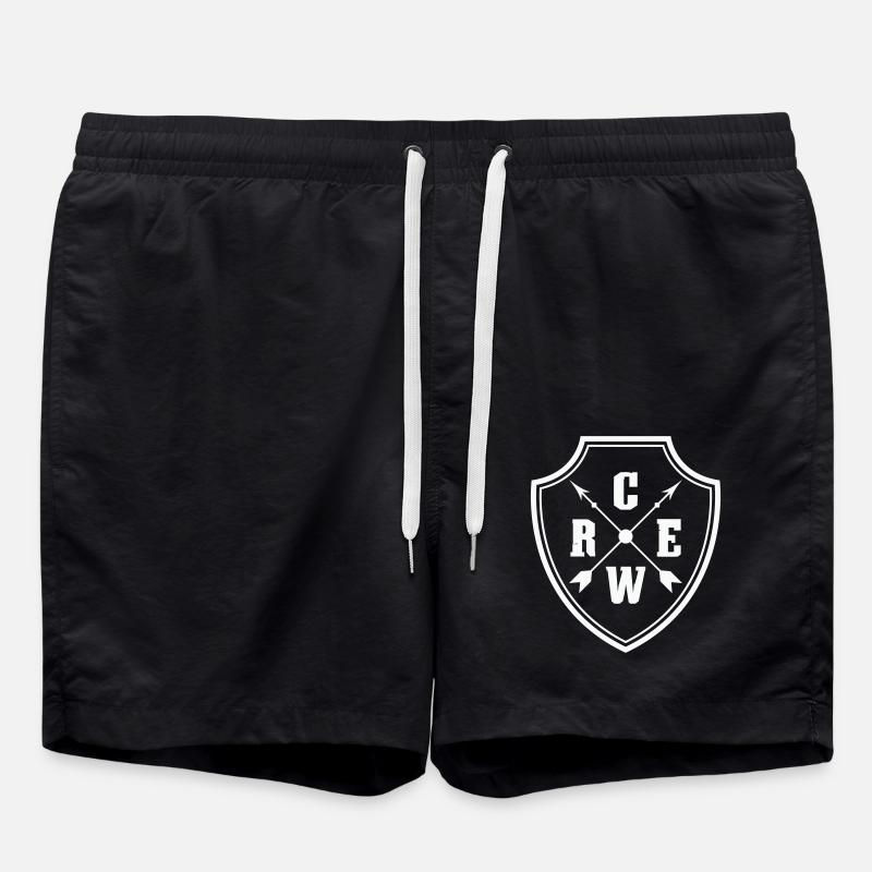Crew Crest - Swim Trunks - black