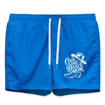 Line Dance Mom Line Dance Mom Cadeau - Short de bain - cobalt blue - Devant