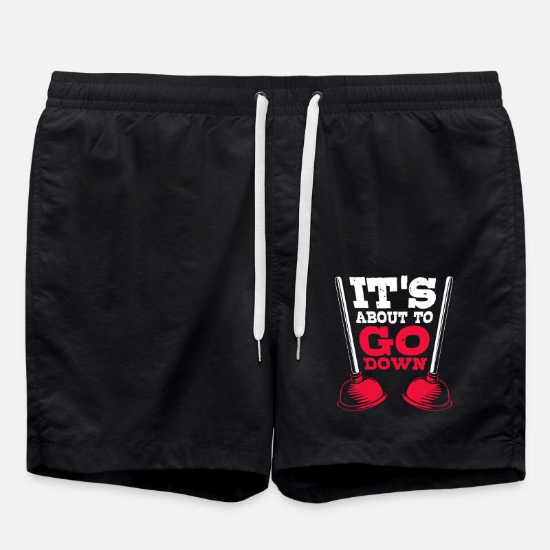 Plumber Plumber - Swim Trunks - black