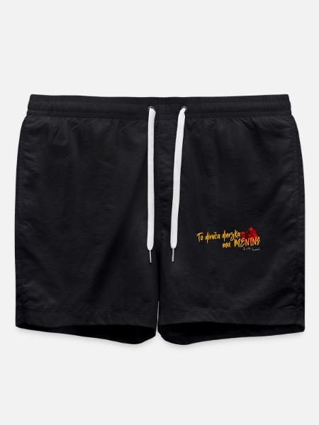 To dievča dneska má Meniny - Swim Trunks - black
