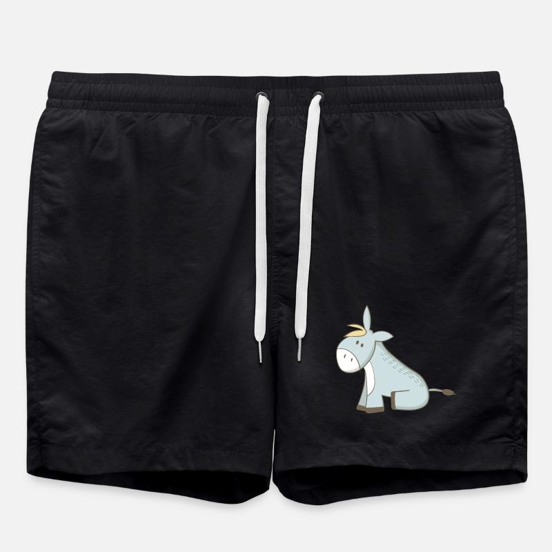 donkey - Swim Trunks - black