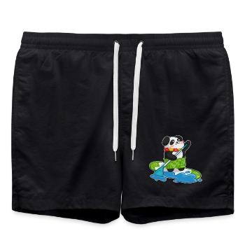 Stand Up Paddling Stand up Paddler Panda - Short de bain - noir - Devant - AI Model Male 185 light (185cm)